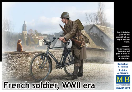 Master Box - French soldier, WWII era