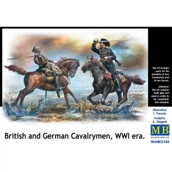 Master box - British and German cavalrymen,WWI era
