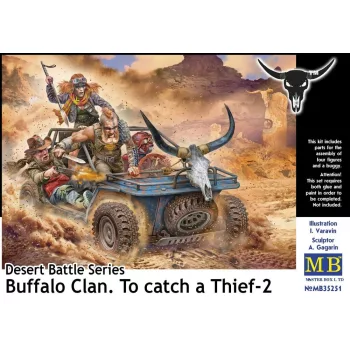   Master Box - Desert Battle Series. Buffalo Clan. To catch a Thief-2