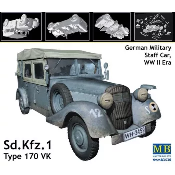   Master Box - Sd.Kfz. 1 Type 170 VK,German military staff car, WW II era