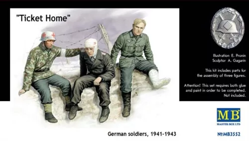 Master Box - Ticket Home German soldiers, 1941-1943