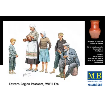Master Box - Eastern Region Peasants, WW II era