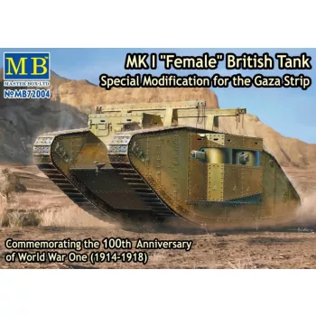   Master Box - "MK I Female" British Tank, Special Modification for the Gaza Strip
