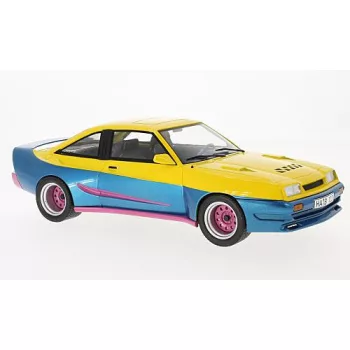 MCG - Opel Manta B Mattig, gelb/blau, 1991, 1:18