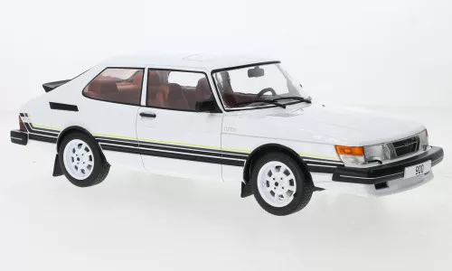 MCG - Saab 900 Turbo, weiss/Dekor, 1981, 1:18