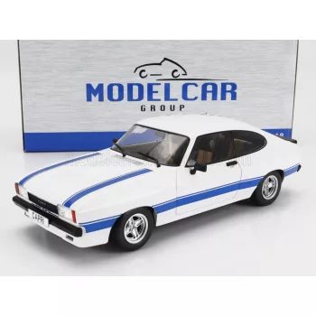 MCG - FORD ENGLAND CAPRI MKII COUPE RHD 1975 WHITE BLUE
