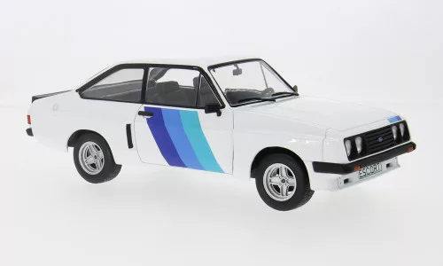 MCG - Ford Escort MK II RS 2000 X-Pack, weiss/Dekor, 1977, 1:18