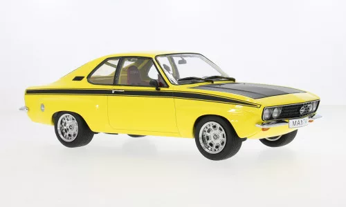MCG - Opel Manta A Irmscher gelb/schwarz 1974 1:18