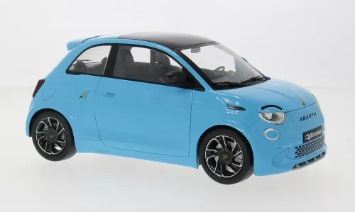 MCG - Fiat 500e Abarth, hellblau, 2024, 1:18