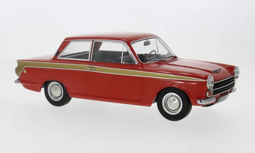 MCG - Ford Lotus Cortina MK I, rot/gold, 1966, 1:18