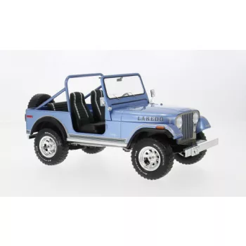 MCG - Jeep CJ-7 Laredo blau/Dekor 1980 1:18