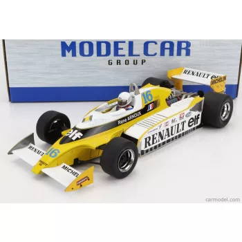   Mcg - Renault F1 Rs10 Team Renault Elf N 16 British Gp 1979 R.Arnoux Yellow White