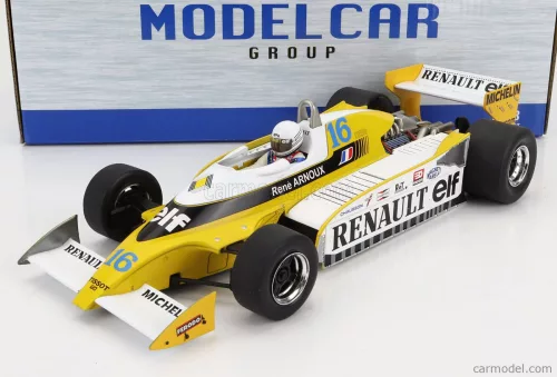 Mcg - Renault F1 Rs10 Team Renault Elf N 16 British Gp 1979 R.Arnoux Yellow White