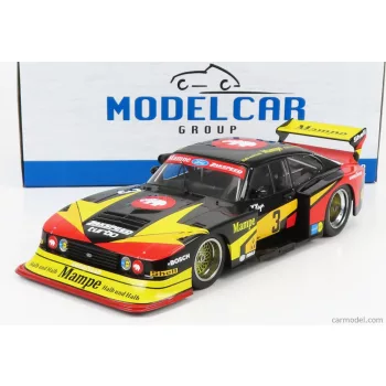   Mcg - Ford England Capri Turbo Gr.5 Team Mampe N 3 Drm Norisring 1979 H.Heyer Black Yellow Red