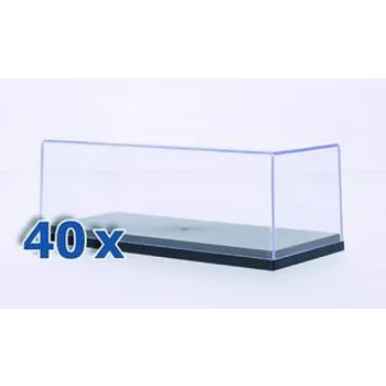 MCG - Vitrine 40 x Kunststof 