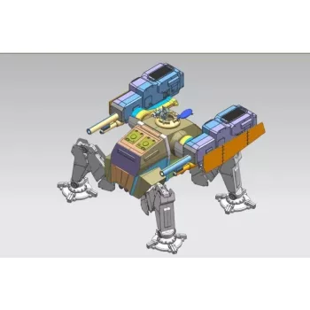   Modelcollect - German Sdkfz 553 Kaiserkafer with Twin 15 cm sIG 33 Howitzers