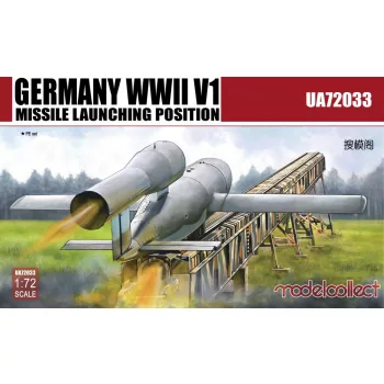   Modelcollect - Germany WWII V1 Missile launching positi 2 in 1