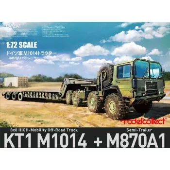   Modelcollect - German MAN KAT1M1014 8*8 HIGH-Mobility off-road truck with M870A1 semi-trailer