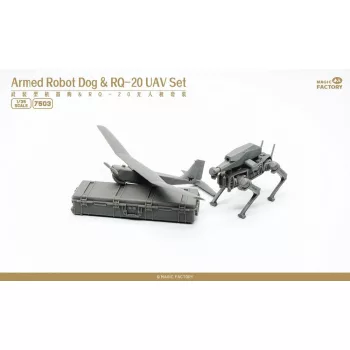 Magic Factory - 1/35 Armed Robot Dog & RQ-20 UAV Set