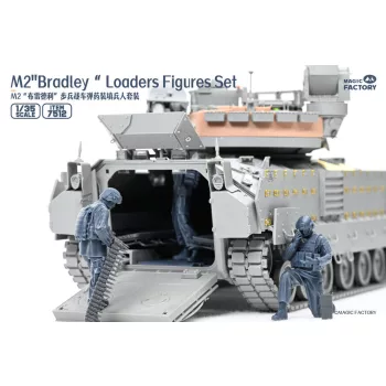   Magic Factory - M2 Bradley Loaders Figures Set (incl. 3 figures 1 set radio and part of interiors)