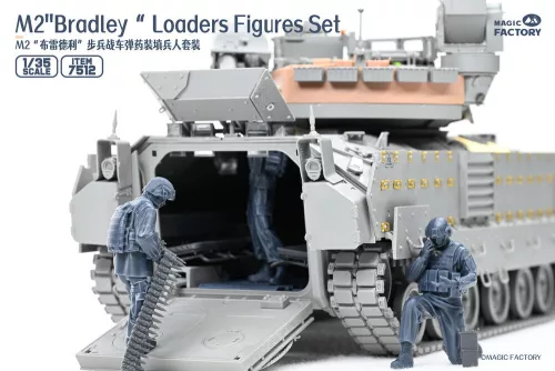 Magic Factory - M2 Bradley Loaders Figures Set (incl. 3 figures 1 set radio and part of interiors)