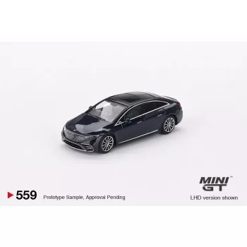   Minigt - 1:64 Mercedes-Benz EQS 580 4MATIC Natural Blue Metallic (LHD)