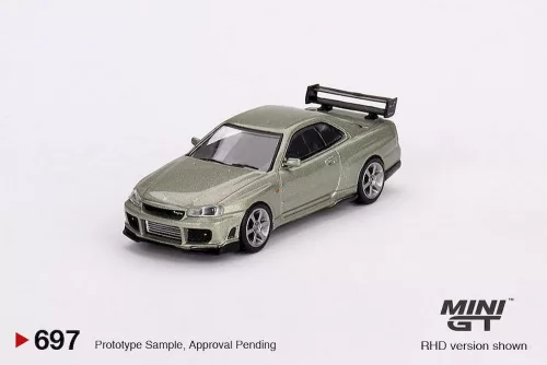 Minigt - 1:64 Nissan Skyline GT-R (R34) Tommykaira R-z Millenium Jade 1999  (RHD)