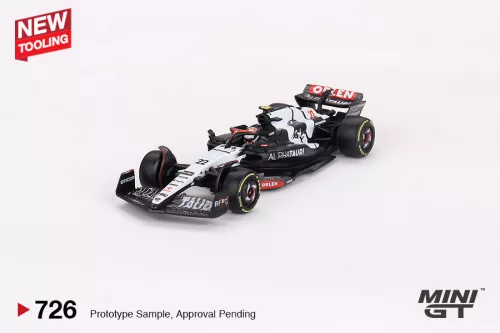 Minigt - 1:64 AlphaTauri AT04 #22 Yuki Tsunoda 2023 F1 2023 Australian GP (LHD) - MINI GT