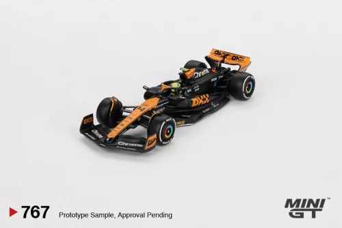 Minigt - 1:64 McLaren MCL60 #4 Lando Norris 2023 F1 2023 Japanese GP 2nd Place (LHD) - MINI GT