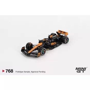   Minigt - 1:64 McLaren MCL60 #81 Oscar Piastri 2023 F1 2023 Japanese GP 3rd Place (LHD) - MINI GT