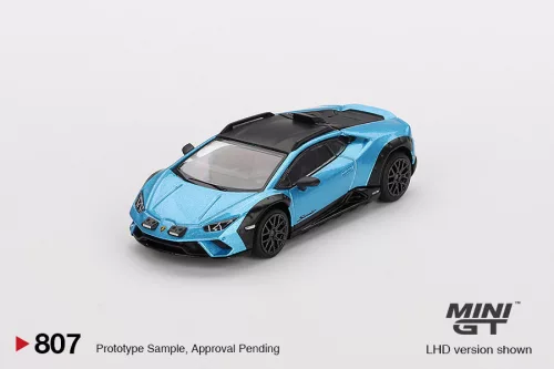 Minigt - 1:64 Lamborghini Huracan Sterrato Blu Aegir 2024 (LHD) - MINI GT
