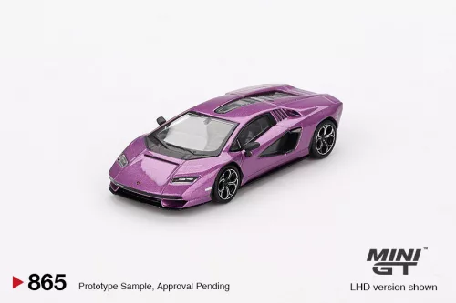 Minigt - 1:64 Lamborghini Countach LPI 800-4 Viola 30th 2023 (LHD)