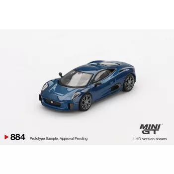 Minigt - 1:64 Jaguar C-X75, Blue, 2024 (LHD) - MINI GT