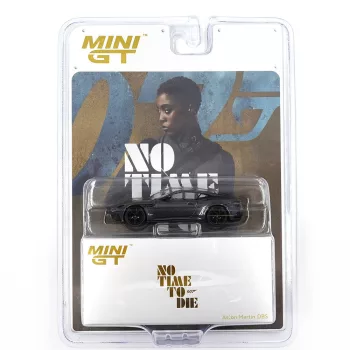   Minigt - 1:64 Aston Martin DBS James Bond 007 Series "No Time To Die" 2021 - English Blister Packaging - MINI GT
