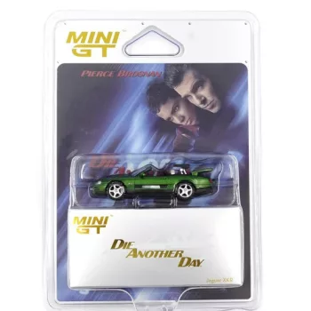   Minigt - Jaguar XKR James Bond 007 Series "Die Another Day" Green 2002 English