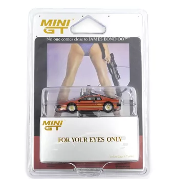   Minigt - Lotus Esprit Turbo Copper Fire Metallic James Bodnd 007 Series "For Your Eyes Only" 1981 English