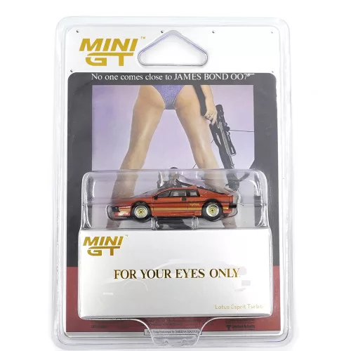 Minigt - Lotus Esprit Turbo Copper Fire Metallic James Bodnd 007 Series "For Your Eyes Only" 1981 English