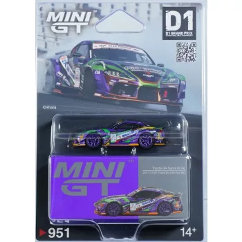   Minigt - 1:64 Toyota GR Supra KUHL D1GP EVANGELION RACING 2021 (Blister Packaging) - 