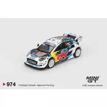   Minigt - 1:64 Ford Puma Rally1 #13 M-Sport Ford WRT 2024 Rally Monte Carlo (LHD)