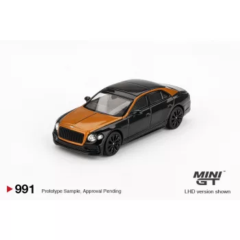 Minigt - Bentley Flying Spur Orange Flame/Onyx 2024 (LHD)
