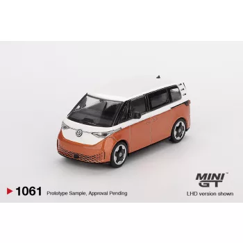   Minigt - Volkswagen ID.Buzz Caravelle Candy White/Energetic Orange 2024 (LHD)