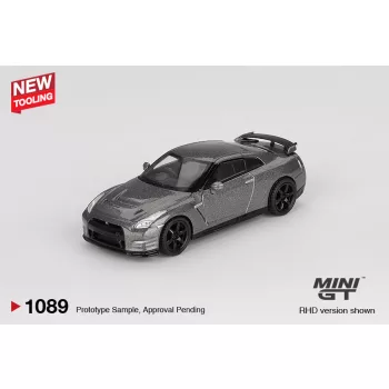   Minigt - 1:64 Nissan GT-R NISMO R35 CRS Version, Dark Metal Gray, 2013 (RHD)