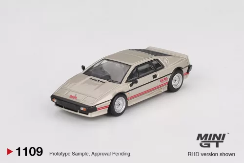Minigt - 1:64 Lotus Esprit Turbo Metallic Silver 1980 (LHD)