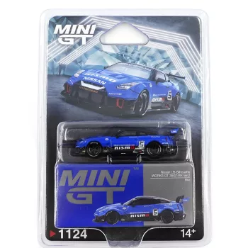   Minigt - 1:64 Nissan GTR R35 LB-Silhouette Works GT Ver.2 Blue 2025 (LHD) (Blister Packaging)