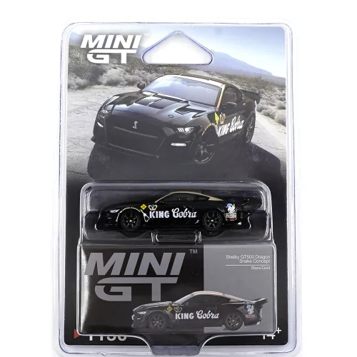 Minigt - 1:64 Shelby GT500 Dragon Snake Concept, Black/Gold, 2020 (LHD) (Blister packaging)