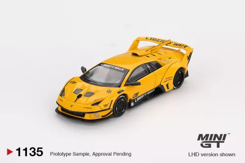 Minigt - Lamborghini LB-Silhouette WORKS MURCIELAGO GT Evo Yellow 2025