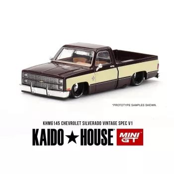   Minigt - 1:64 Chevrolet Silverado KAIDO Vintage Spec V1 1980 - MINI GT