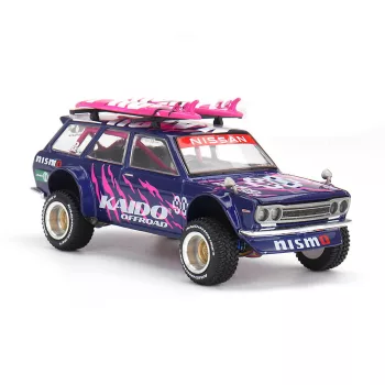   Minigt - 1:64 Datsun 510 4x4 Wagon Kaido Offroad V2 1969 - MINI GT