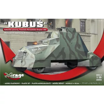 Mirage Hobby - KUBUS Warsaw'44 Uprising Armoured Car
