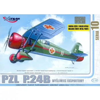   Mirage Hobby - PZL P-24 B Jastreb Exportversion mit Resin- und Fotoätzteilen